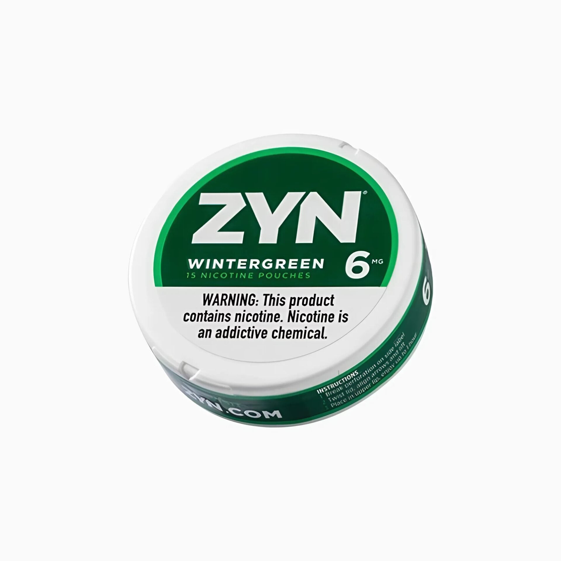 ZYN Wintergreen 6mg Nicotine Pouches