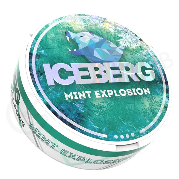 Iceberg Mint Explosion 40mg Ultra Strong Nicotine Pouches
