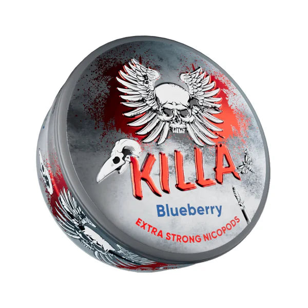 KILLA Blueberry 11.2mg Strong Nicotine Pouches