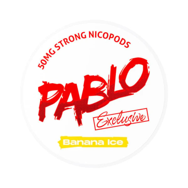 PABLO Exclusive Banana Ice 30mg Strong Nicotine Pouches