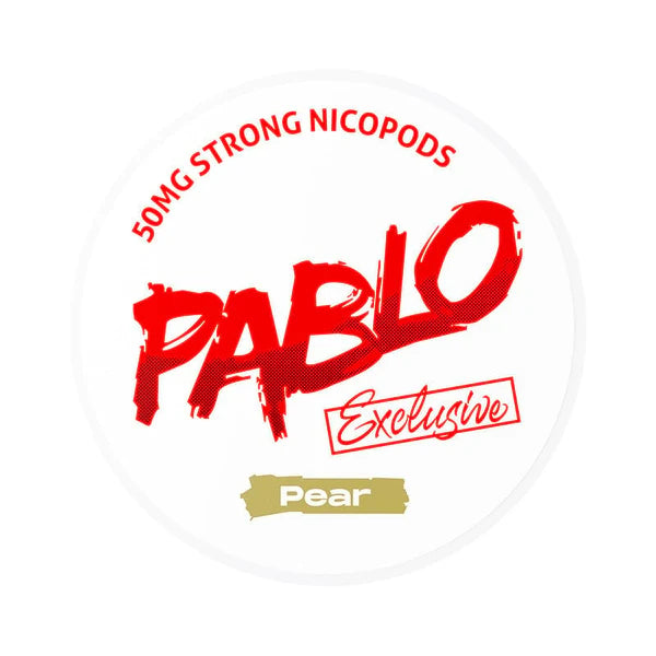 PABLO Exclusive Pear 30mg Strong Nicotine Pouches