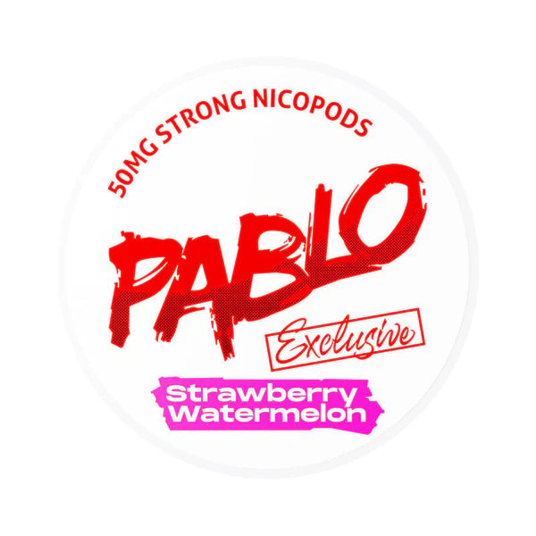 PABLO Exclusive Strawberry Watermelon 30mg Strong Nicotine Pouches