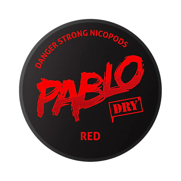 PABLO Dry Red 18mg Extra Strong Nicotine Pouches