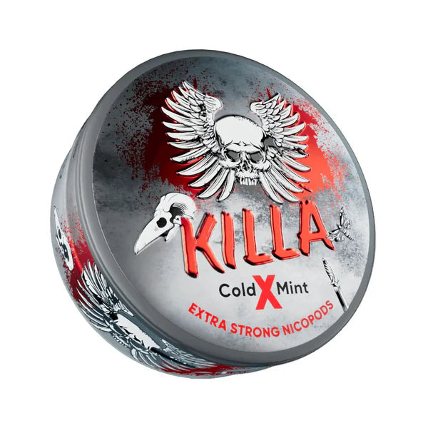 KILLA Cold X Mint Extra Strong Nicotine Pouches